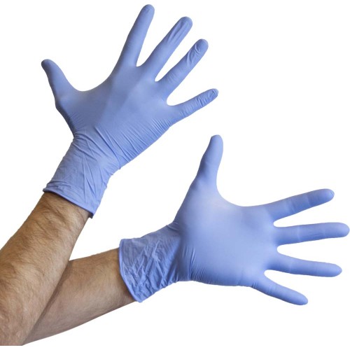 Rukavice jednorázové Chemsplash Long n'Strong Nitrile 30 cm